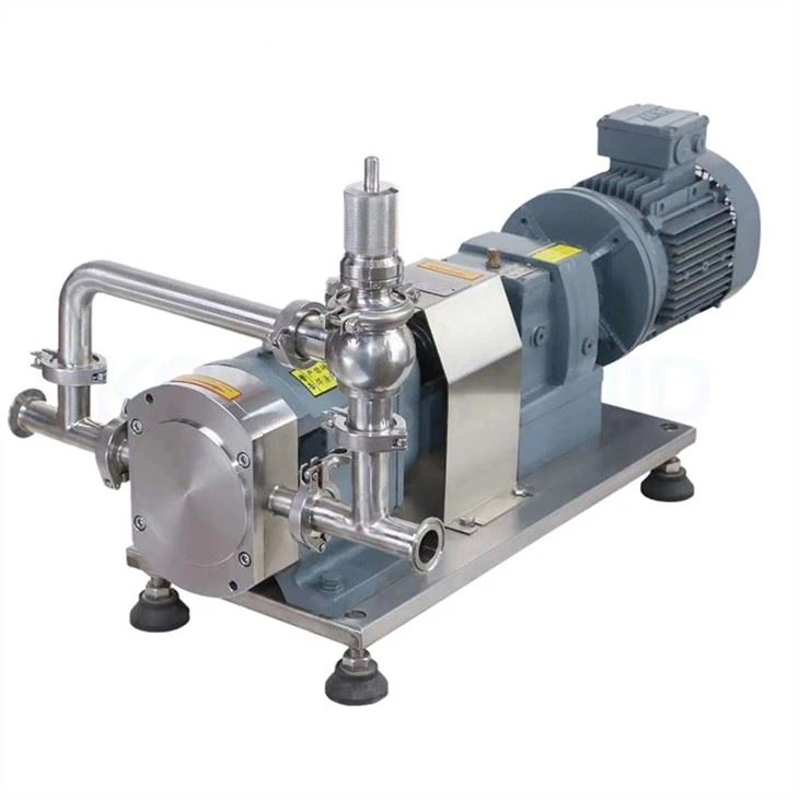 Stainless Steel Sanitary Food Grade Rotary Lobe Pump